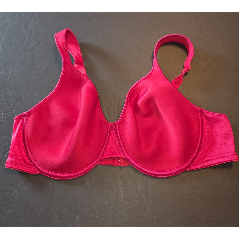 VINTAGE Y2K Red Satin Bra Secret Treasures 40C